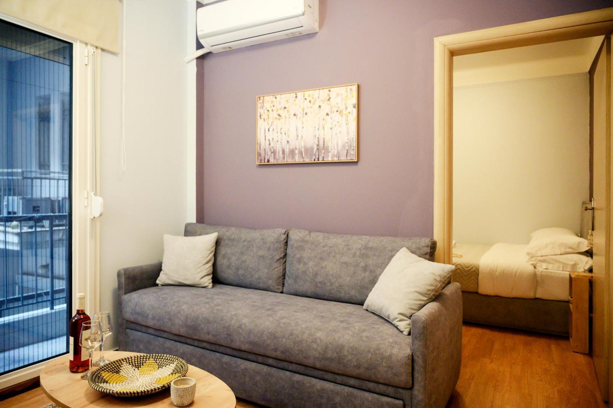 Modern Downtown Flat By Golden H&R Apartman Szaloniki Kültér fotó