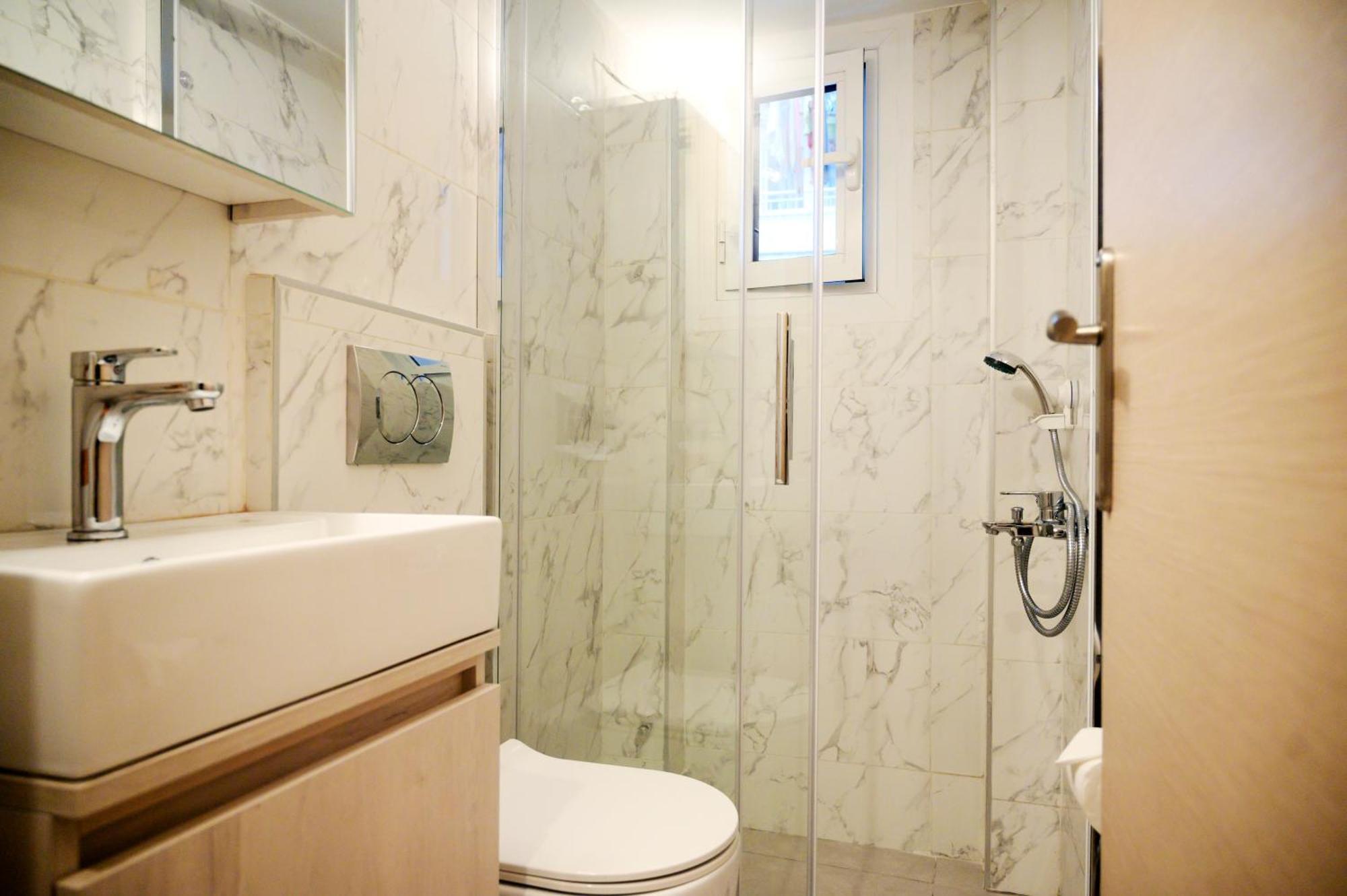 Modern Downtown Flat By Golden H&R Apartman Szaloniki Kültér fotó